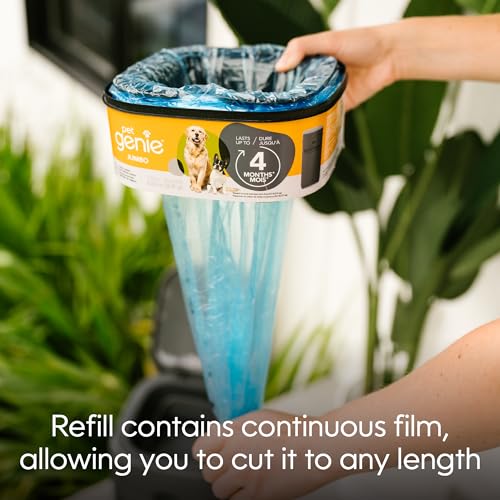 Pet Genie Jumbo Refill 1-Pack | Up to 4 Months of Supply | Ultimate Odour Control Dog Poop Bags - Image 7