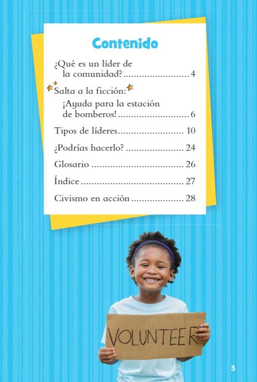 Lideres de la comunidad (iCivics) (Spanish Edition) - Image 3