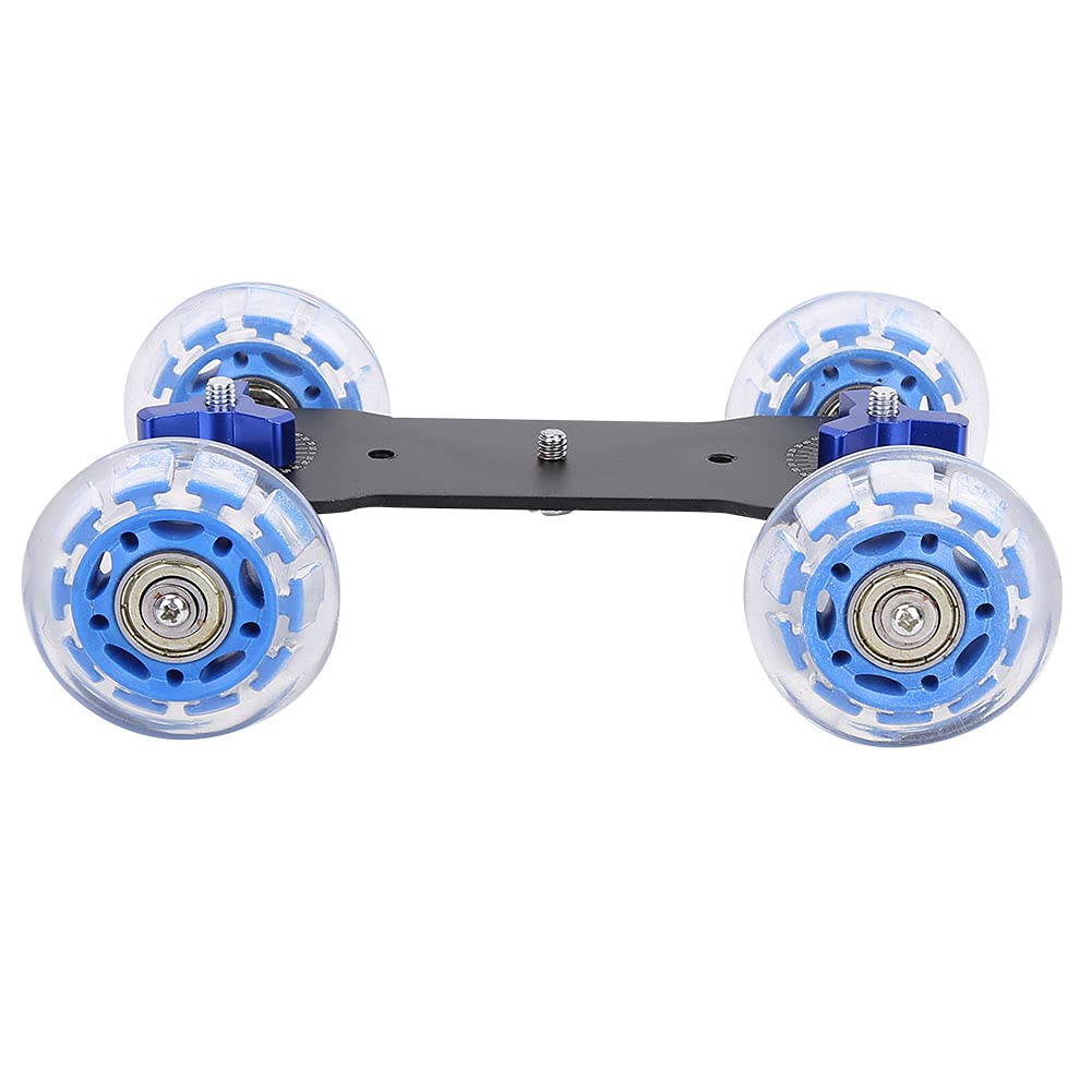 Mini Desktop 10KG Rail Roller Track Slider Dolly Skater Car pour DSLR Camera Caméscope