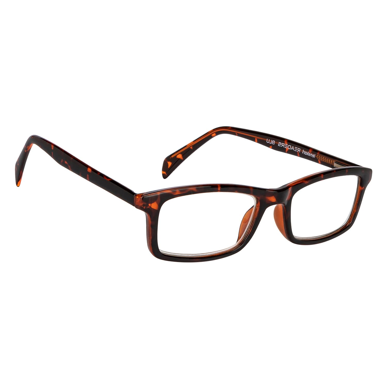 Lenskart READERS | Tortoise Rectangular Full Rim Reading Eyeglasses | For Men & Women | For 1 Power | LR E11058-image-12
