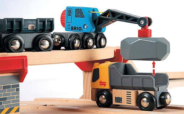 Amazon | ブリオ BRIO 木製レールシリーズ レール＆ロード 採石
