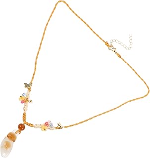 KESYOO Resin Cat Necklace Cute Kitten Jewelry for Women Hanging Cat Pendant Necklace Chain