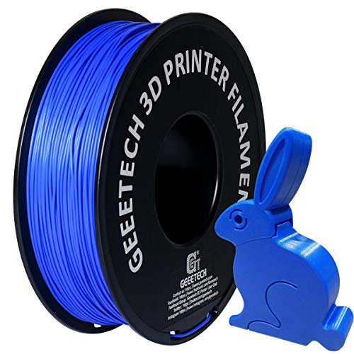 GEEETECH PLA Filament 1.75mm 1Kg Spool for 3D Printer,Vacuum Packaging,Blue…