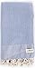 Produktbild Bersuse 100% Baumwolle - Ventura Hamamtuch Pestemal - Denim Blau