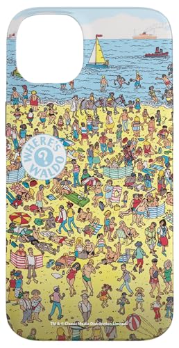 ウォーリーをさがせ! the Beach Scene Front & Back スマホケース iPhone 14 Plus 用