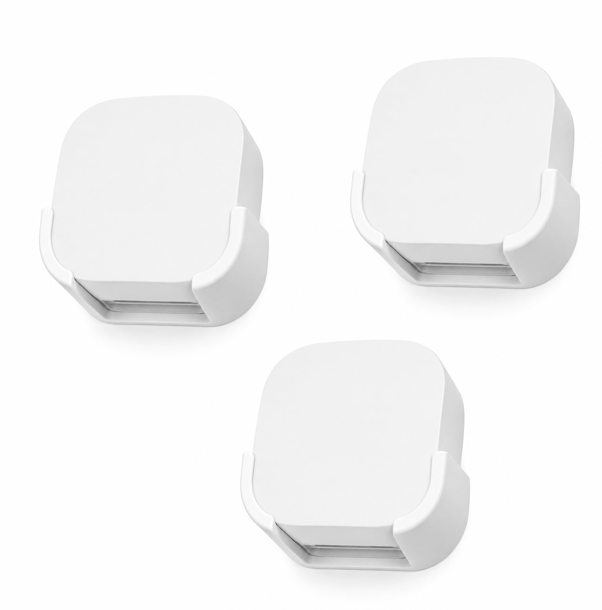 Soporte de Pared para Sistema WiFi 6 Compatible con Eero 6 (Pack de 3) | Soporte Sistema WiFi con Tornillos | Estante WiFi de ABS de Alta Resistencia (Blanco)