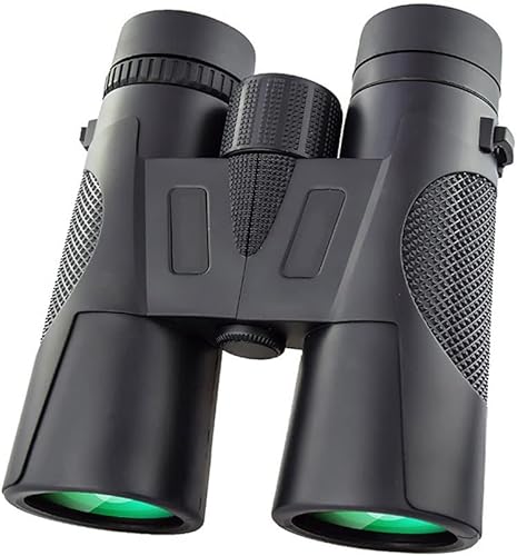 Prismáticos HD de 12 x 42 pulgadas para adultos, binoculares con visión clara de poca luz, prismáticos impermeables para observación de aves, caza,