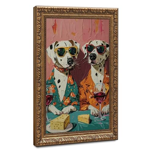 Poster dalmatien sur toile décoration murale maison et bureau