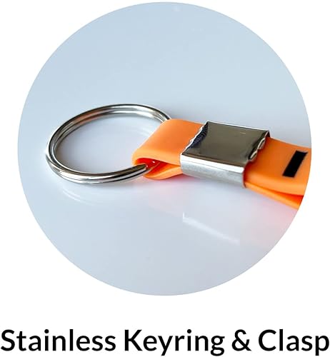 Llaveros personalizables  Llavero clásico de pulsera  perfecto para recaudación de fondos, marketing y concienciación