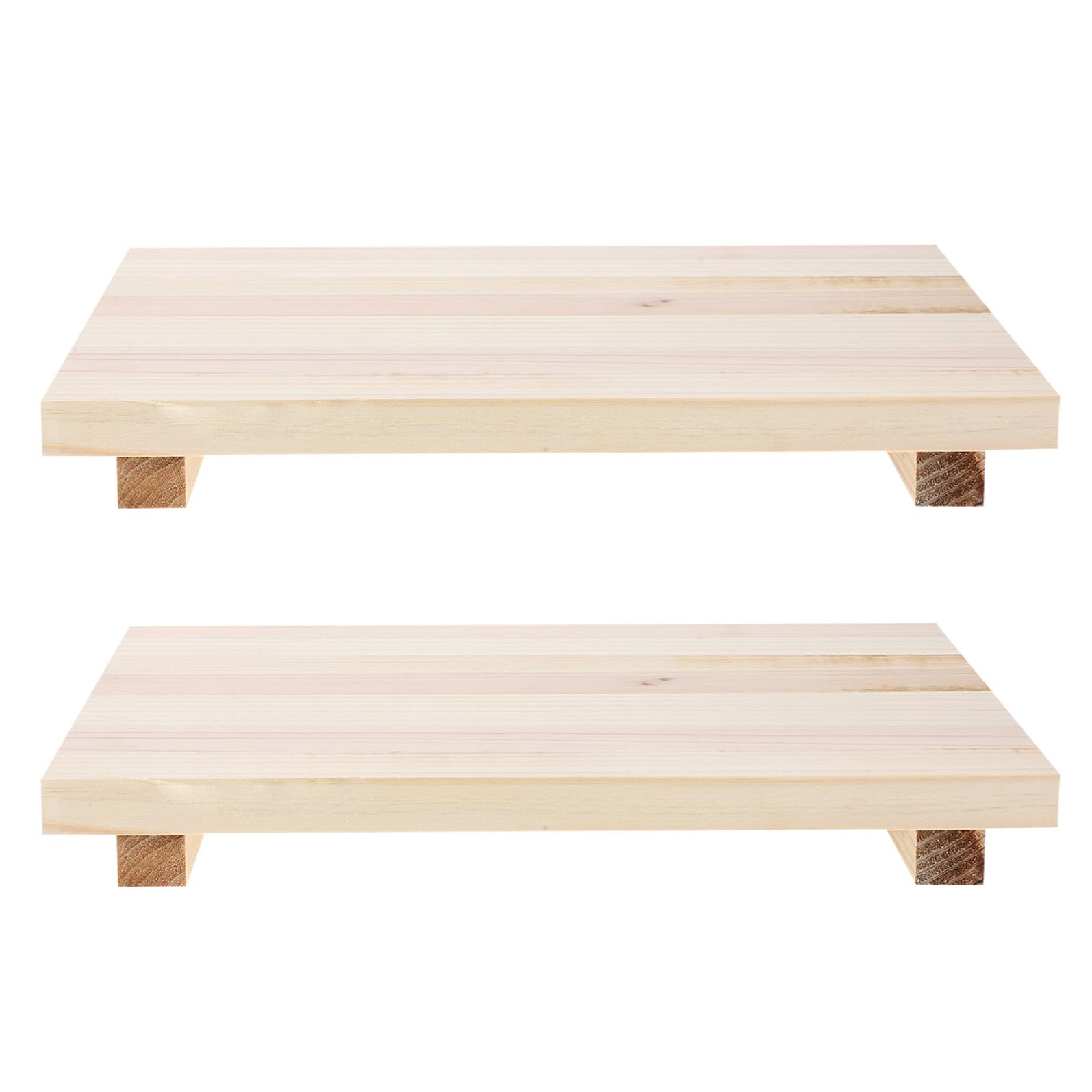 Mikikit Tavola per Scolpire Argilla in Legno Beige Superficie Liscia e Piatta, Design Versatile Set 2 Pezzi per Ceramica e Modellazione di Argilla in Creazione Artistica