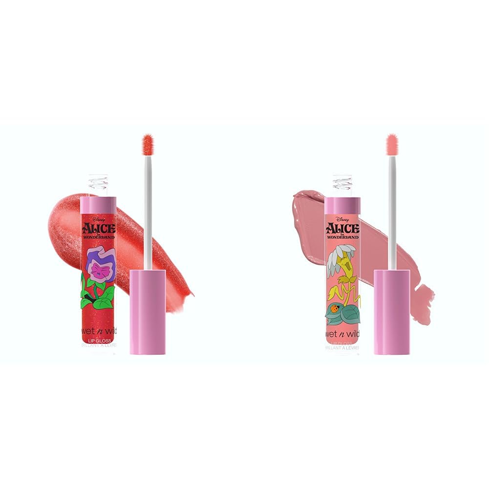 wet n wild Not A Weed Wildflower Lip Gloss Alice In Wonderland Collection 2-Piece