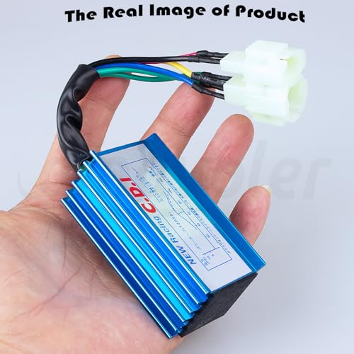Image of ATMT1-147 GY6 High Performance Racing CDI Box Aftermarket Replacement Parts Fit for 50cc 125cc 150cc 139QMB 152QMI 157QMJ Chinese Scooter Moped Go Kart ATV Quads.