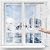 Beeveer 75 x 79 Inches Window Insulation Kit with Zipper Winter Window Plastic for Winterizing Home Thermal Insulated Cover with Adhesive Straps Transparent Reusable Adjustable Thick Attic Cover Warm
