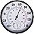 Indoor Outdoor Thermometer Wireless, High Precision Indoor Thermometer Hygrometer with 2 Sensors 330ft Range, Digital Display Room Thermometer, Weather Thermometer Temperature Humidity Monitor
