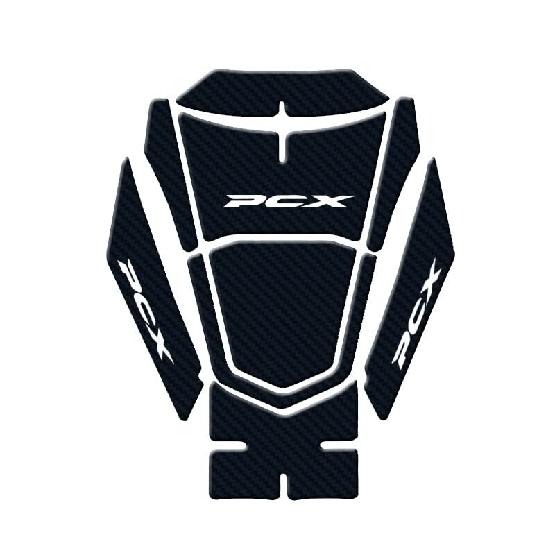 Adesivo Serbatoio Moto Fibra Di Carbonio Per Honda PCX 125-160 - Protezione E Stile 2021-2024 - Foto 7
