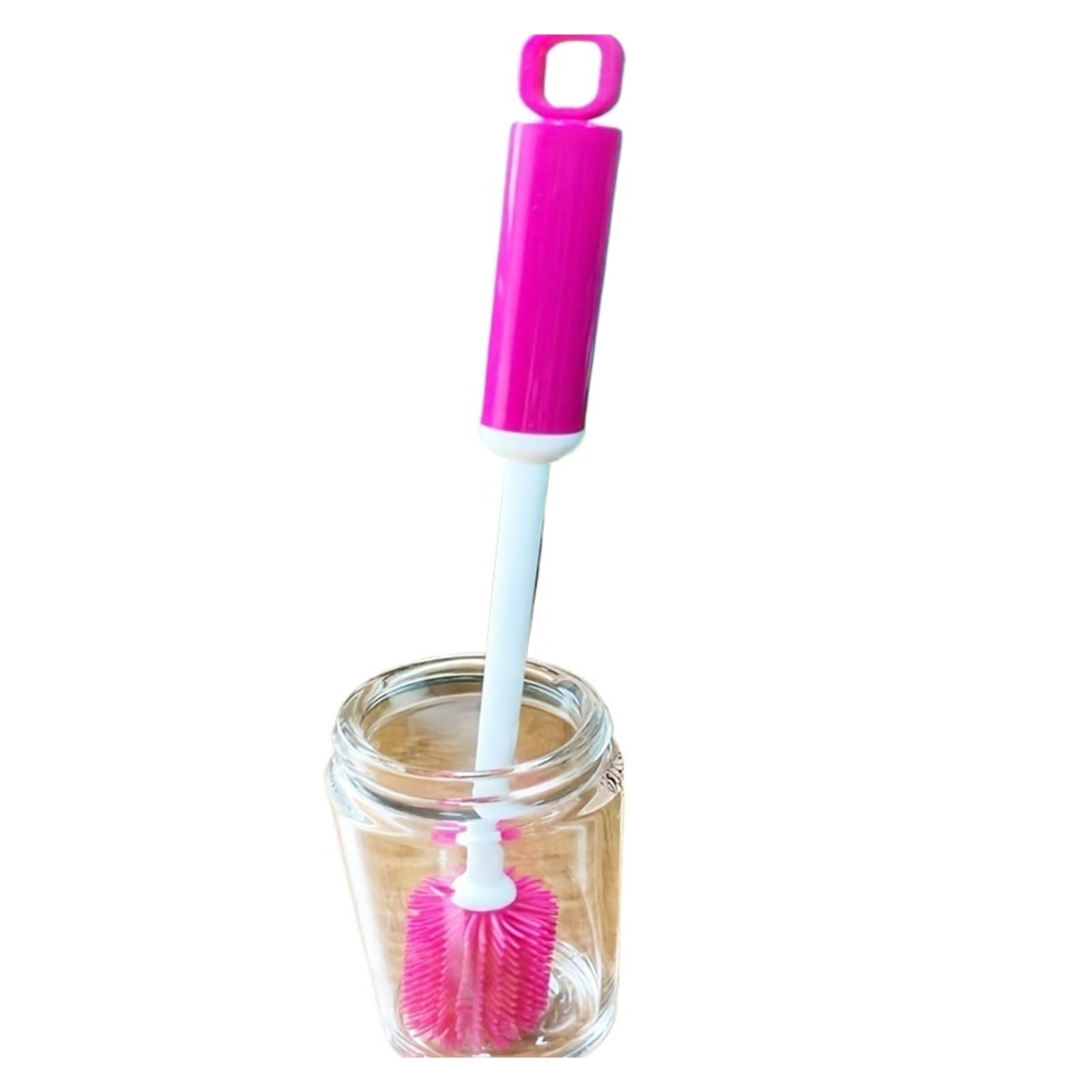 2PC Cup Brush, Bottle, Silicone, Insulated, Cleaning(Red)