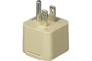 Travel Smart: Travel Grounded Plug Adapter for Worldwide Travel
