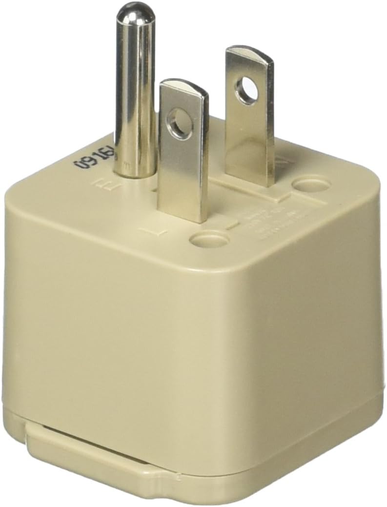 Conair Travel Grounded Plug Adapter, Universal Plug