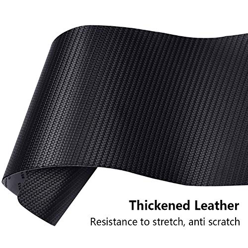 Car Door Anti Kick Pad Stickers For Honda Accord 2018+ 10Th Protector Carbon Fibre Leather (Black) #TOP7