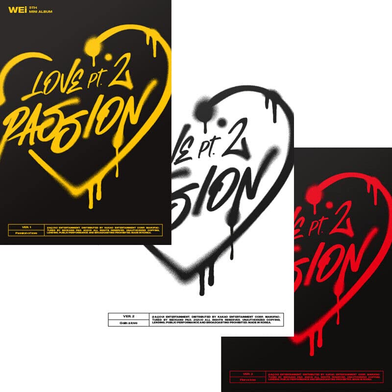 Amazon.co.jp: WEI LOVE PT.2 : PASSION 5th Mini Album