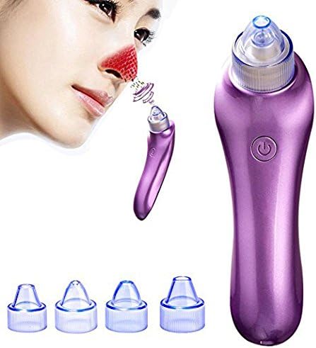 Blackhead Remover, vacuum blackhead suction Multifuction USB Rechargeable Facial Pore Cleanser Blackhead Removal Extractor Tool (Unisex Available)