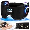 Sleep Headphones, White Noise Bluetooth Sleep Mask 3D Wireless Eye Mask Sleeping with Timing, Sleep Mask with Bluetooth Headphones for Side Sleepers Travel Yoga, Cool Gifts Men Women