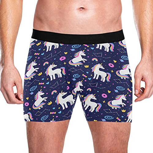 Bóxer para hombre calzoncillos ropa interior elástica suave pack de 2 2