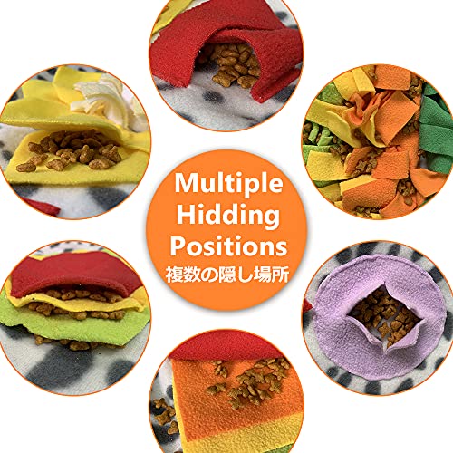 Snuffle Mat for Dogs, Nosework Feeding Blanket Sniffing Pad for Interactive Games, Foraging Puzzle Enrichment Toys for… - Image 3