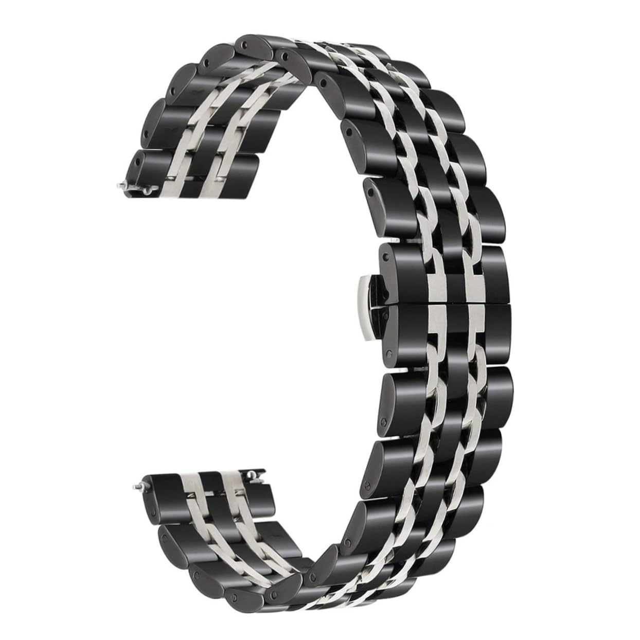 Hemobllo 2 Pièces Bracelet De Montre En Acier Inoxydable Élégance Gracieuse Funky Équipement Compatible Bracelet Large s De Montre De e Intelligente De