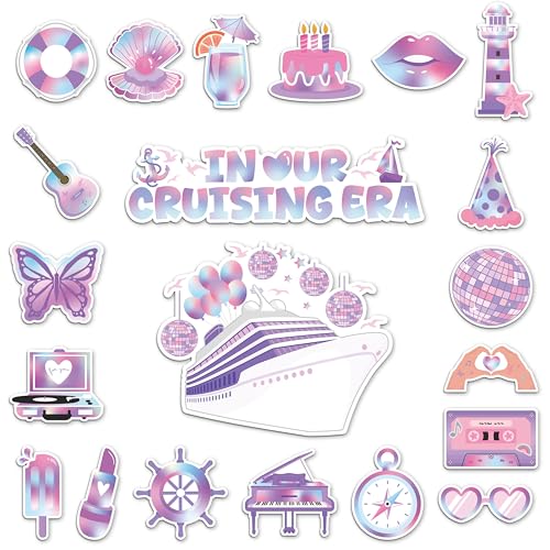22 imanes decorativos con diseño de crucero y estilo de moda