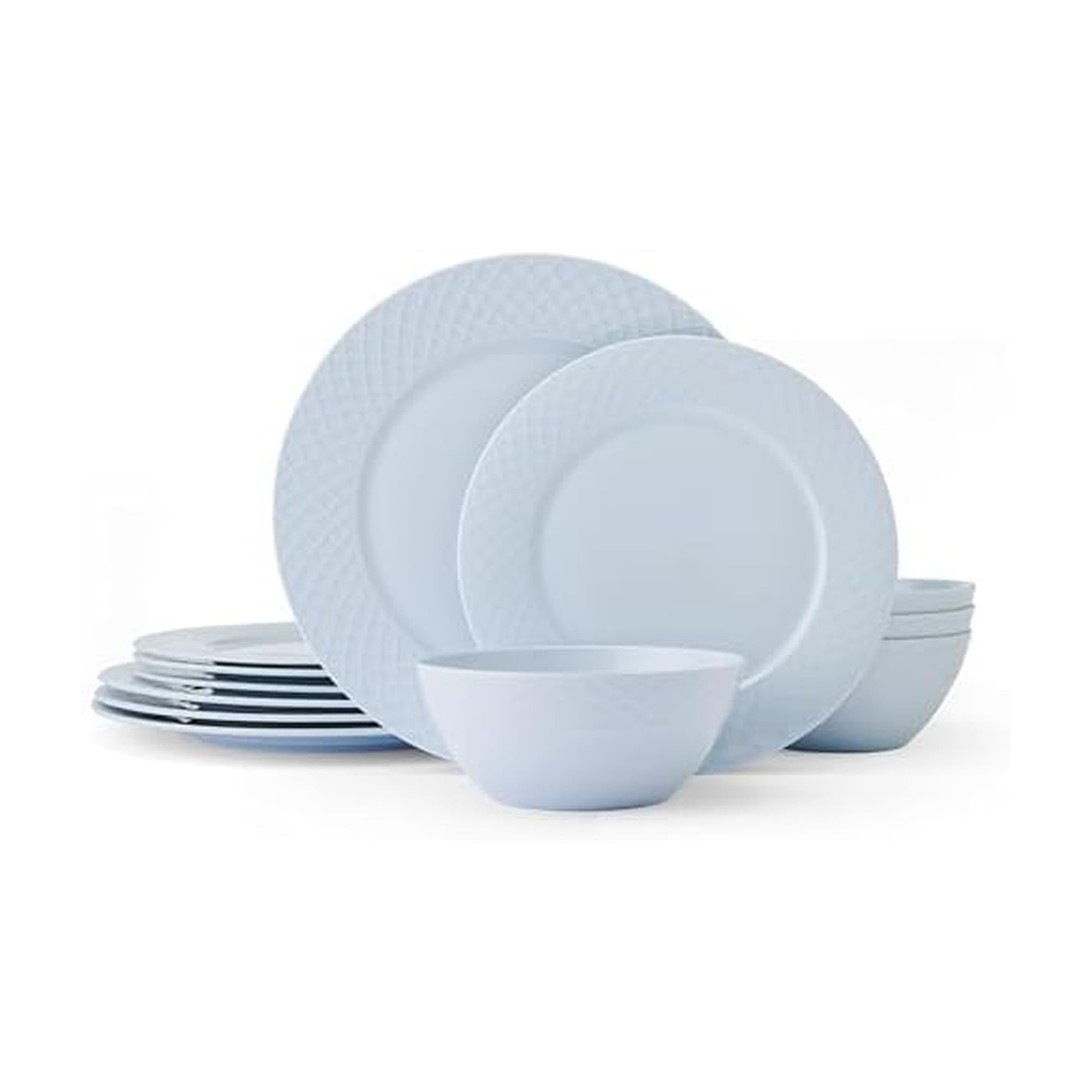 Amazon.com | Mikasa Trellis Pastel Bone China Lightweight Chip