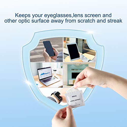 image for MEKE Meike Lens Wipes with 240 PCS Pre-Moistened and Individually Wrap