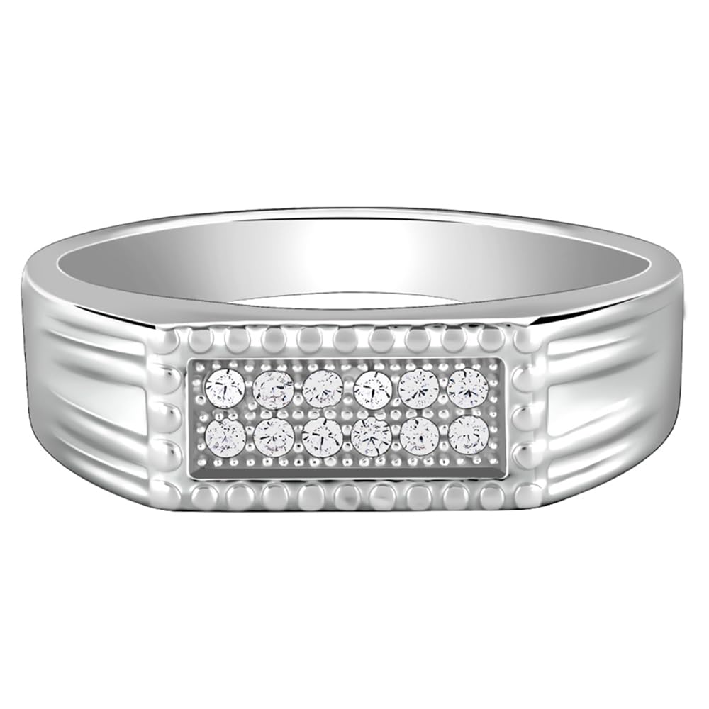 GIVA 925 Silver Modern Simplicity Mens Ring, Fixed Size,US-6 | Gifts for Women and Girls | With Certificate of Authenticity and 925 Stamp | 6 Months Warranty* (B0CCVPMB8N) Amazon Price History, Amazon Price Tracker