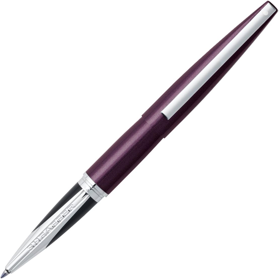 Sheaffer Taranis Rollerball Pen, Amethyst Brilliant, Chrome Trim (E1944751-PB2)