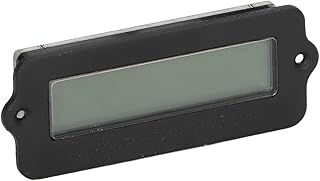 Monitor de Batería de Iones de Litio Pantalla Eléctrica de la Batería Impermeable Capacidad de Voltaje de Voltaje RVS Vehículos Eléctricos Amarillo Flosa de Fondo HD ABS (3 series)