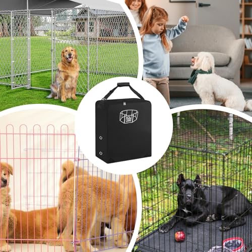 Bolsa para parque de perros que soluciona el desorden de juguetes y vallas portátiles 6