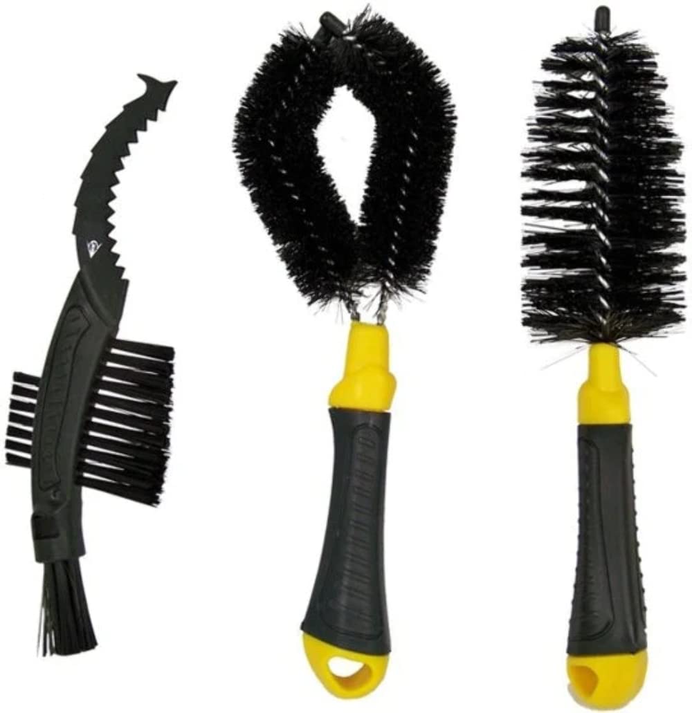 Zestaw szczotek rowerowych Dunlop, 3-częściowy