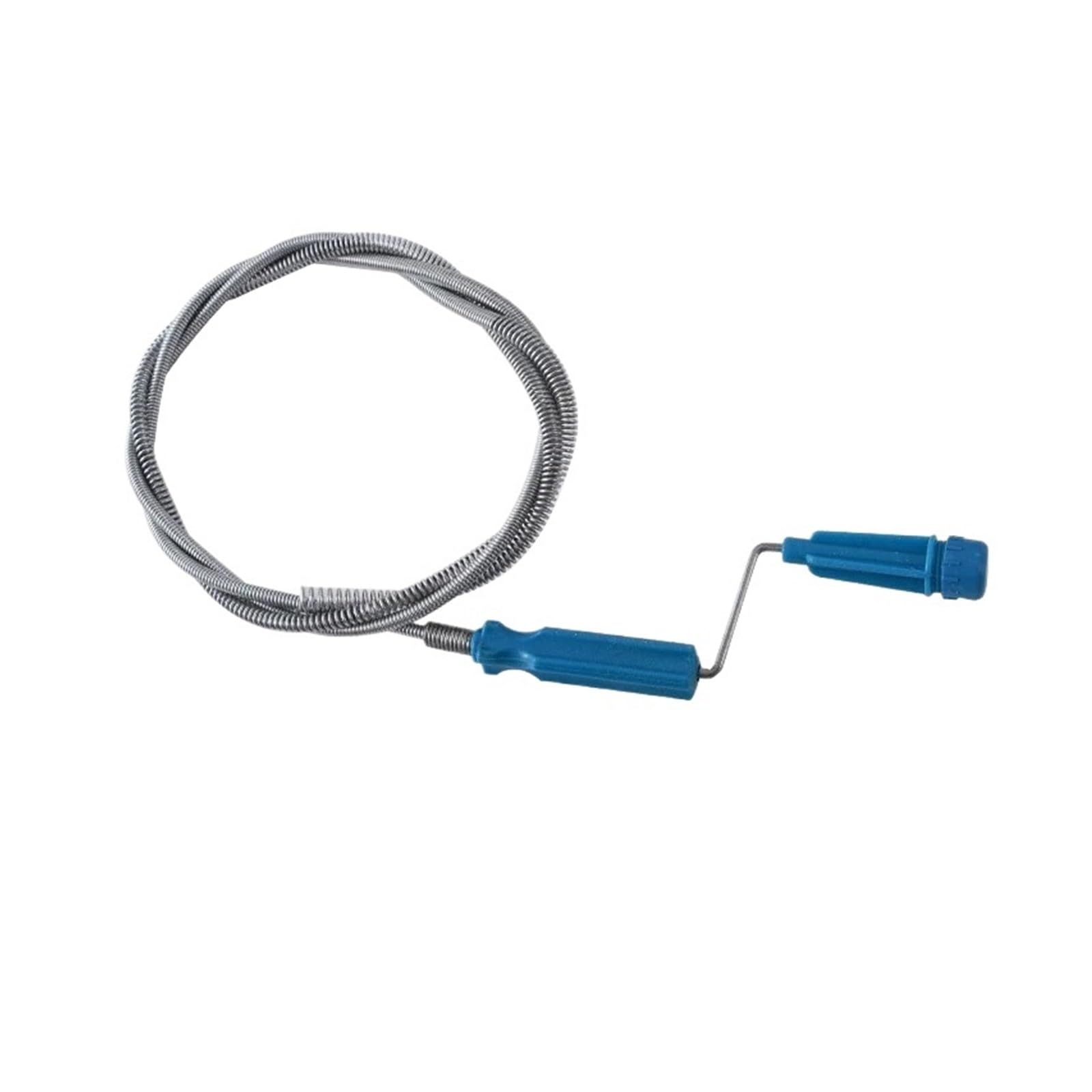 Unclogger for fognature multifunzionale da 1,5-5 m, strumento flessibile for dragare il tubo a molla for lo scarico a pavimento della toilette impianto idraulico del lavandino(3m)