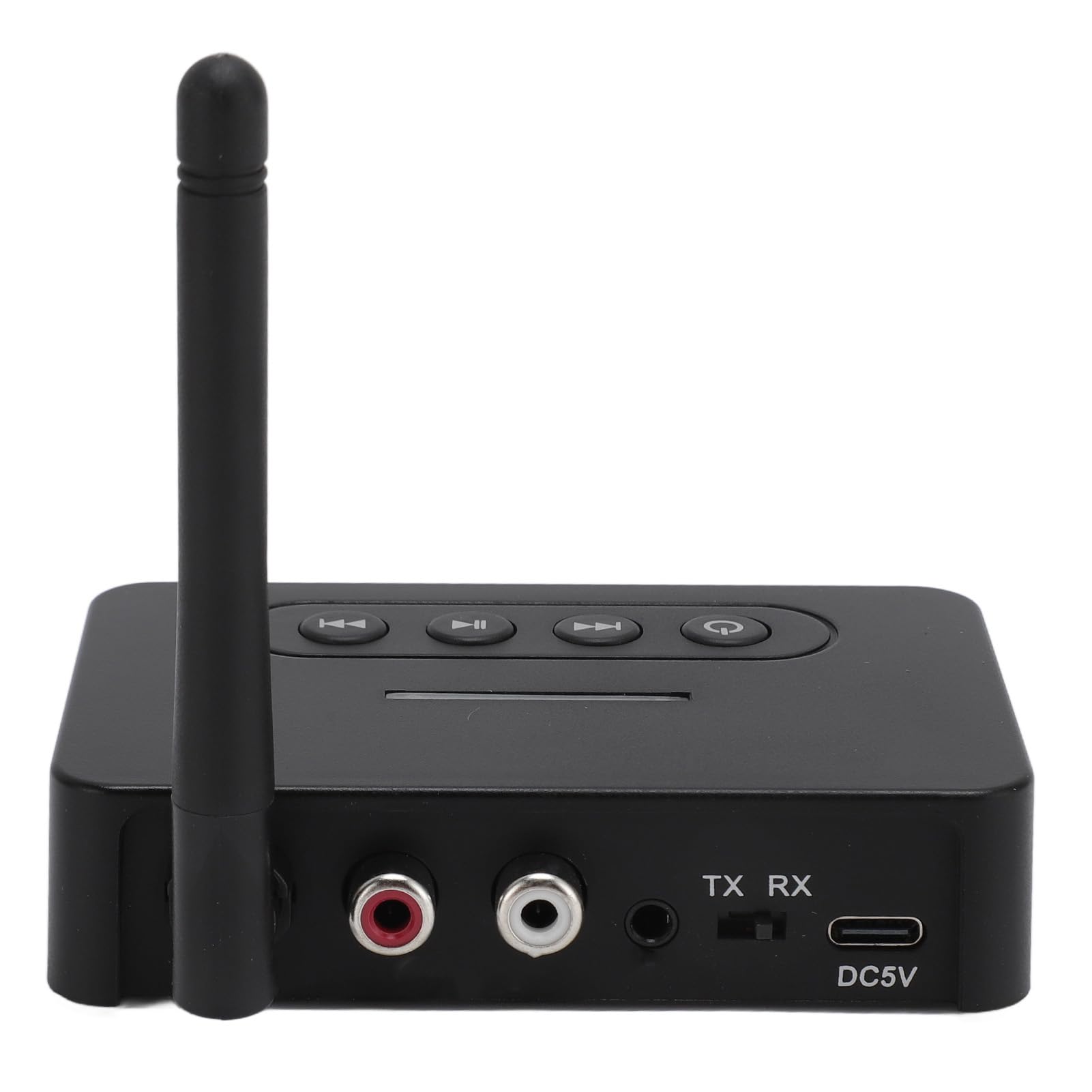 Trasmettitore Ricevitore Audio Bluetooth 5.1, Adattatore Audio HiFi Bluetooth 2 in 1 con Ottico AUX, Funzione NFC, per Audio Domestico e Stereo per Auto, con