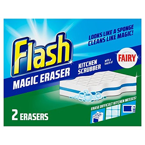 Flash Magic Eraser For Kitchen 2PK by Flash