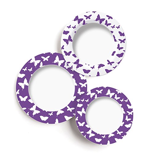 Molecuisine Vajilla 12 Piezas Enjoy Lila