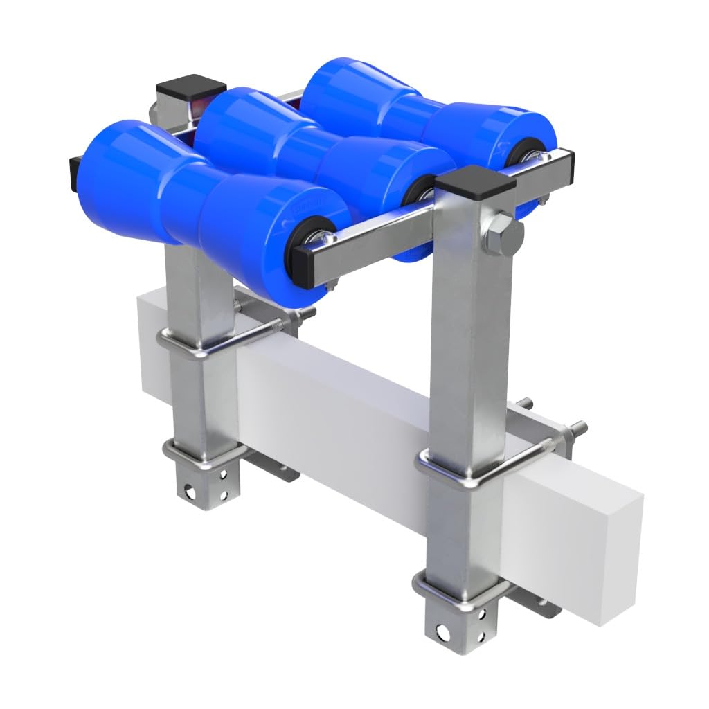 SUPROD Kielrollenwippe Slipwippe Sliphilfe Bootstrailer Auffahrhilfe Polyurethan RKKEZ-T-3-TPU