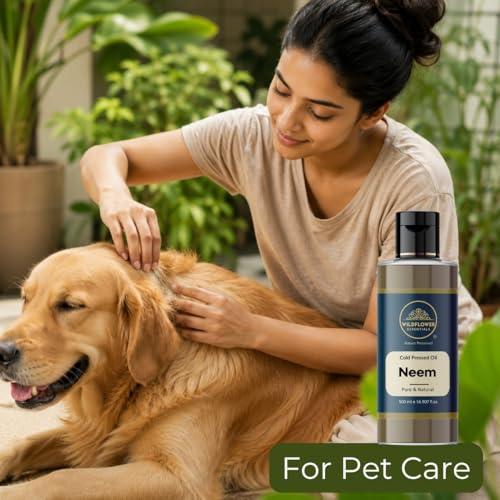 Image of Neem Oil for Lice & Nits | Hair Oil Cold Pressed | Skin, Hair & Body Pure & Natural (500ml)