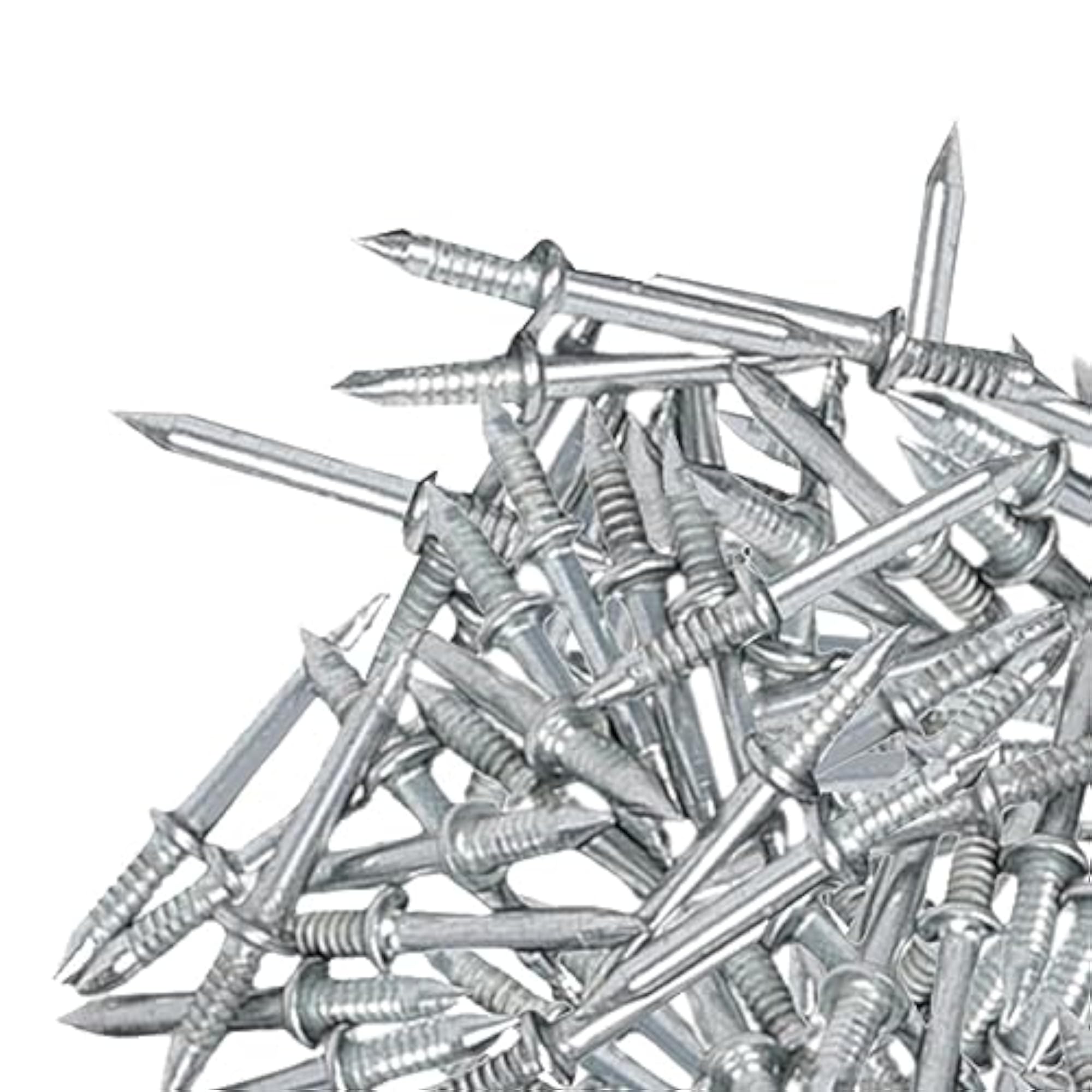 50 Pcs Non-Marking Invisible Baseboard Finishing Nails for Wood Veneer