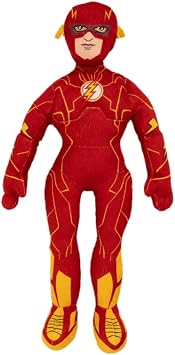 WB The Flash Movie DC Comics Kids Bedding Super Soft Plush Cuddle Pillow Buddy, One Size, Official Licensed Product