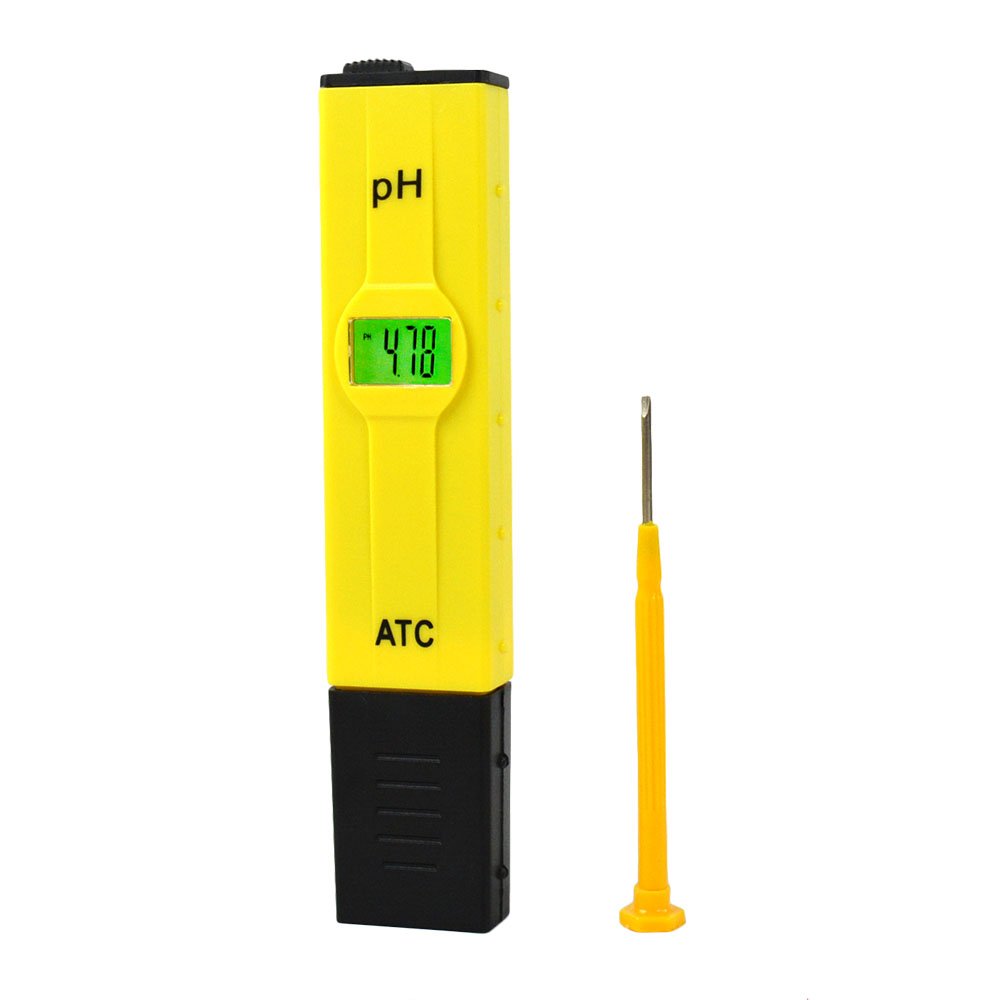 Digital pH Meter Pen Type Water Tester For Hydroponic Aquarium Spa Pool