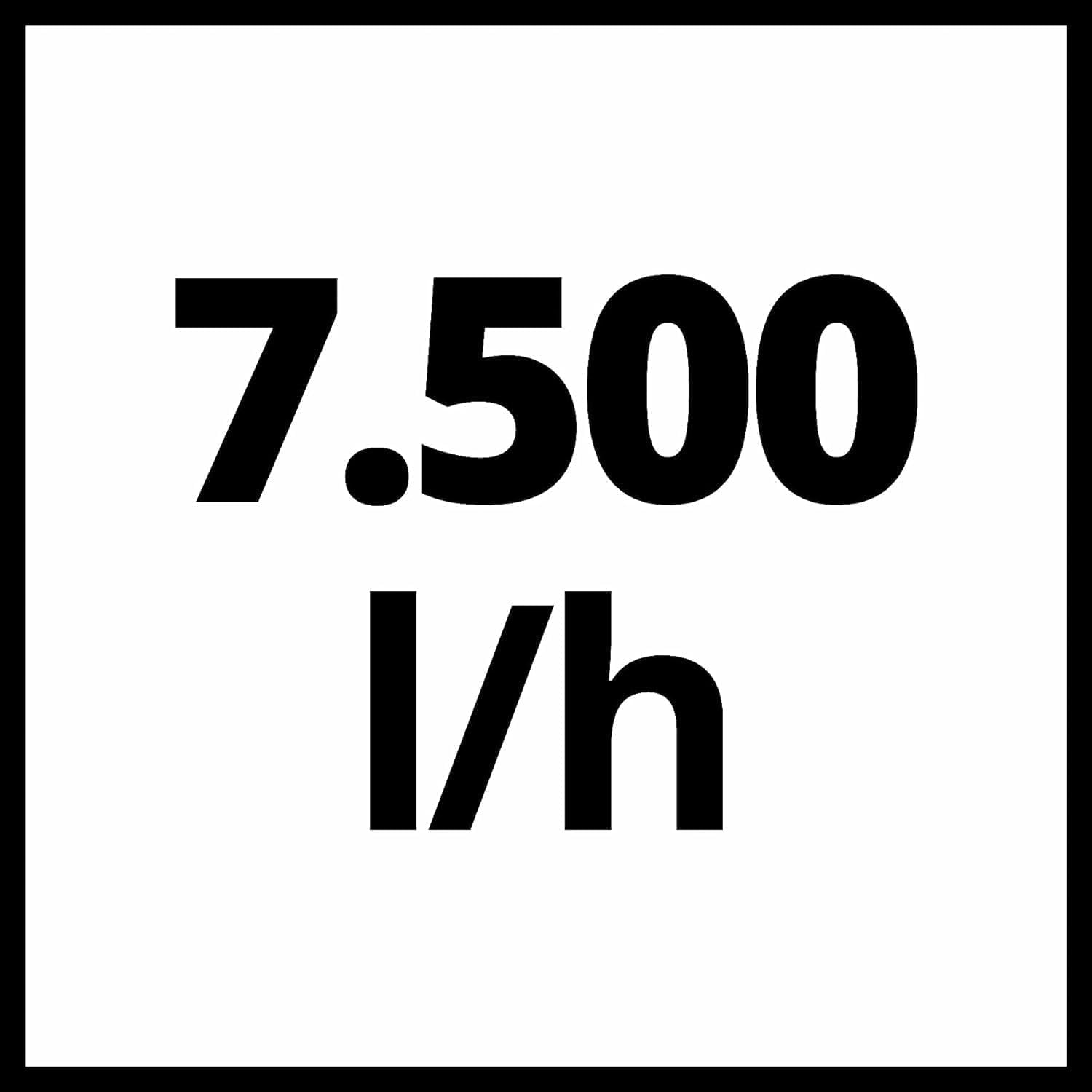 Einhell Tauchpumpe GC-SP 2275 (220 W, 7.500 Liter pro Stunde, max. Förderhöhe 6 m, flachabsaugend bis 5 mm, Klarwasserpumpe, bis zu 5 mm Partikelgröße)