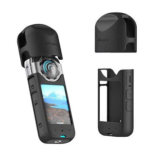 ONE X3 یP[X Insta360 X3 Ή X3 VRJo[ یP[X X3 YیJo[ X3 ܂~߃YK[h Sʕی ANZT[ (2 Lbg)