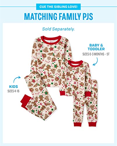Image of The Children's Place unisex-baby and Toddler Holiday Snug Fit Cotton One Piece Pajamas