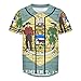 Vnurnrn Delaware State Flag Mens Baseball Button Down Jersey Hipster Hip Hop T Shirts